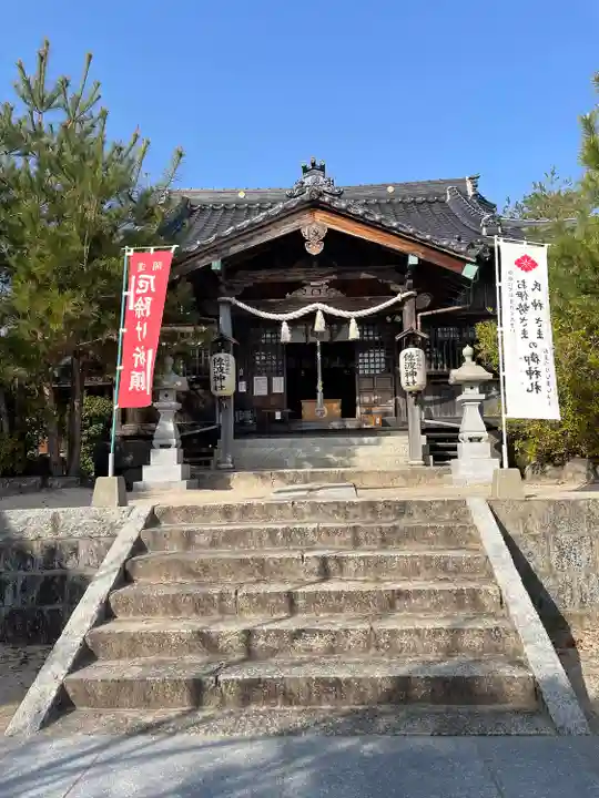 周防國総社宮 佐波神社の本殿・本堂
