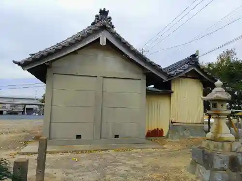 神明社（南奥田町）の本殿・本堂