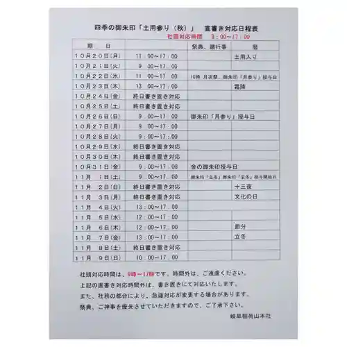 岐阜稲荷山本社(岐阜県)