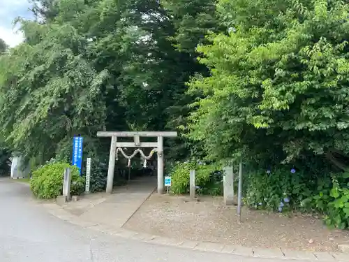 下野 星宮神社の鳥居