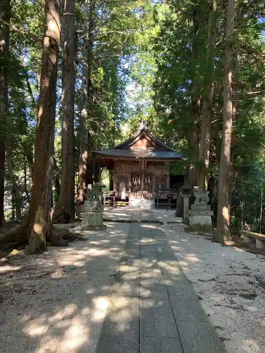 阿智神社前宮(長野県)