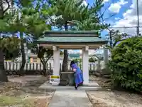 八幡社(中切町)の手水舎