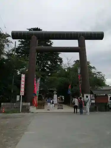 大宝八幡宮の鳥居