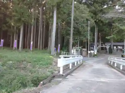 白山神社の周辺