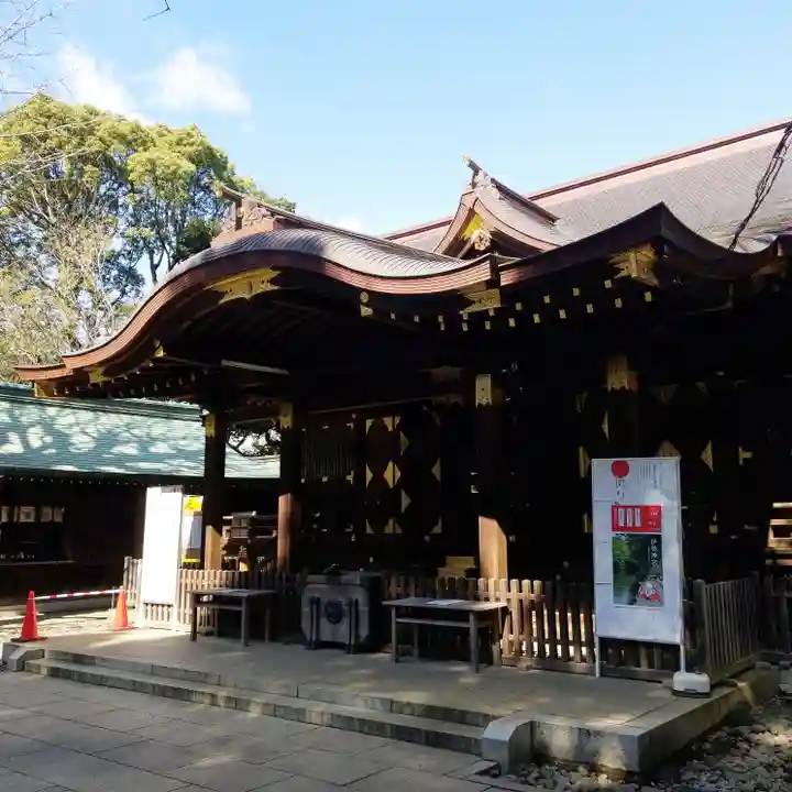 渋谷氷川神社の本殿・本堂
