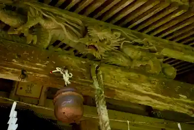 加蘇山神社の芸術