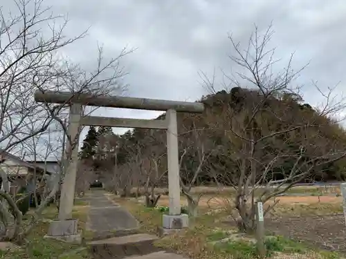 男金神社の鳥居
