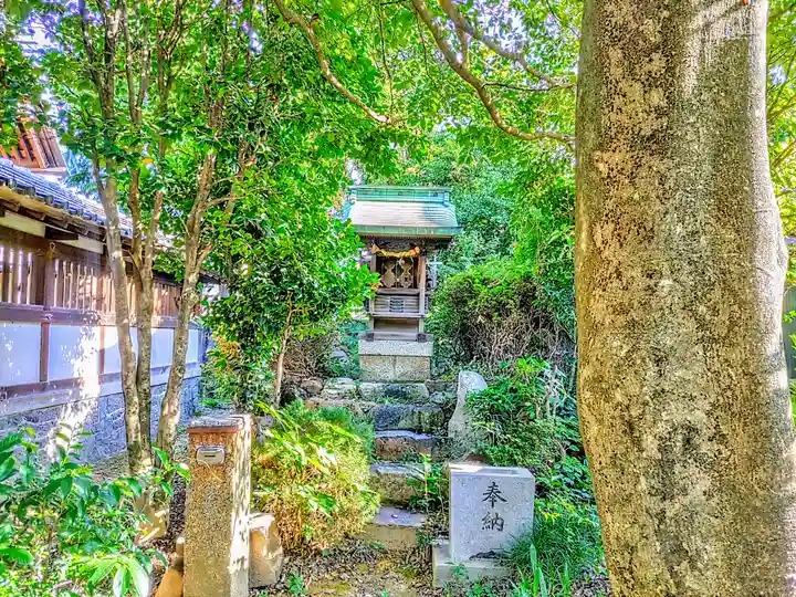 神明社(下小田井神明社)の末社・摂社