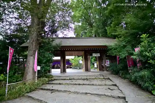 阿佐ヶ谷神明宮の山門・神門