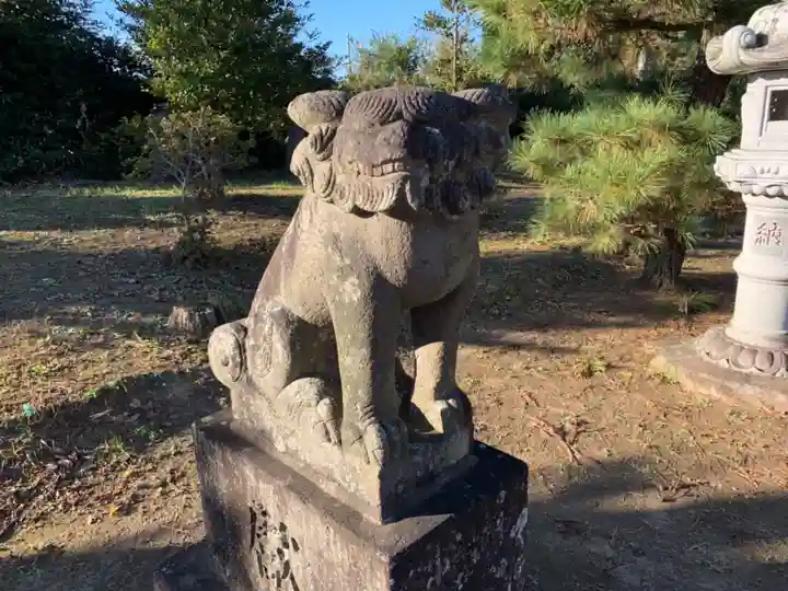 八幡神社の狛犬