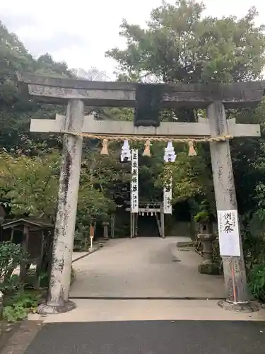 玉作湯神社の鳥居