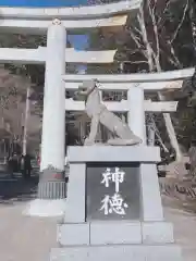 三峯神社の狛犬