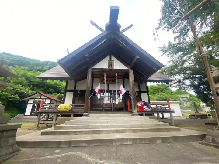 虻田神社の本殿・本堂