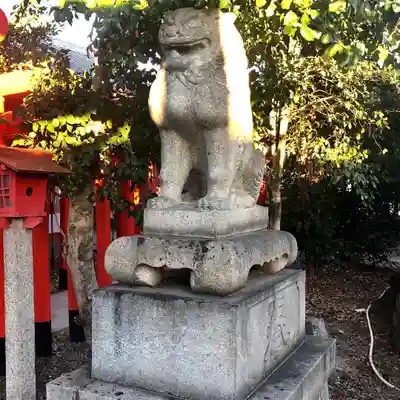 伊奴神社の狛犬