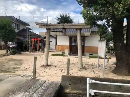 石門別神社の鳥居