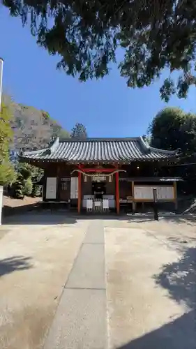 中山神社の本殿・本堂