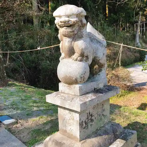 香下神社の狛犬