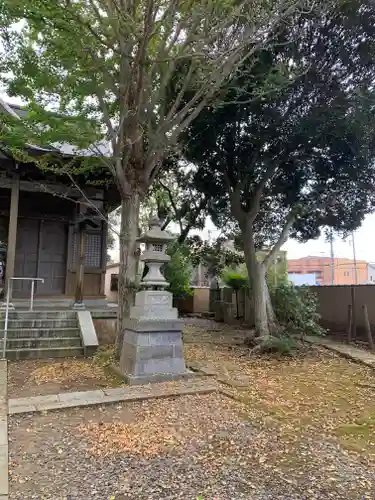 銚港神社の自然