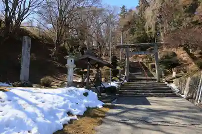三春大神宮の鳥居