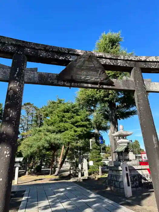 竹駒神社の鳥居