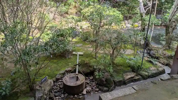 龍安寺の手水舎