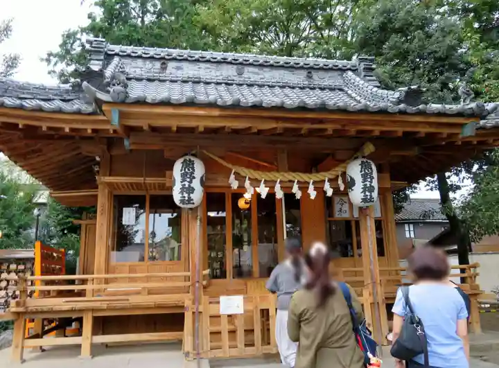 川越熊野神社の本殿・本堂