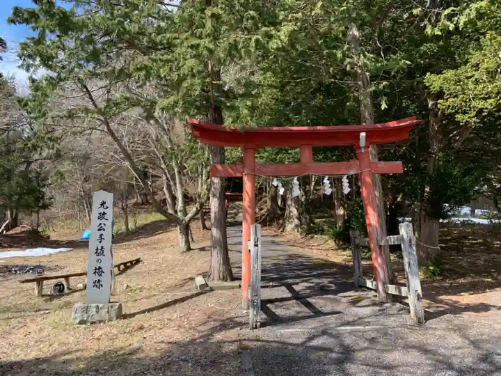 九戸神社の鳥居