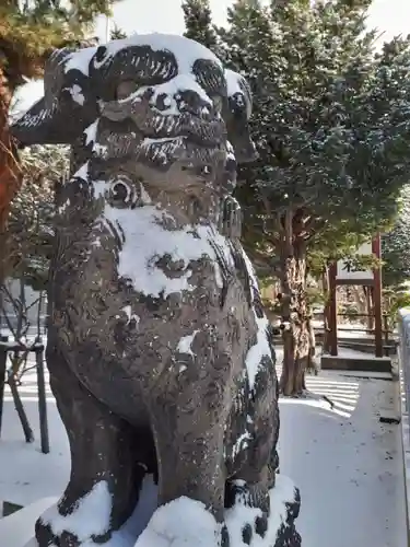 札幌村神社の狛犬