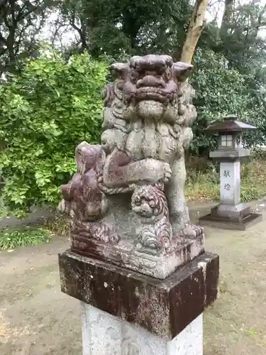 御田神社の狛犬