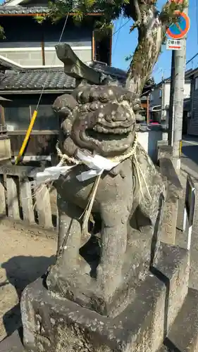 熊野神社の狛犬