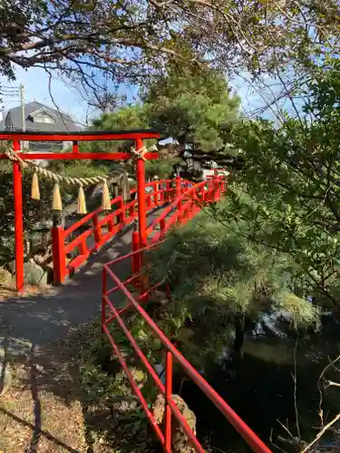 前橋神明宮の鳥居