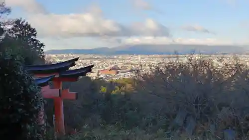 伏見稲荷大社の景色