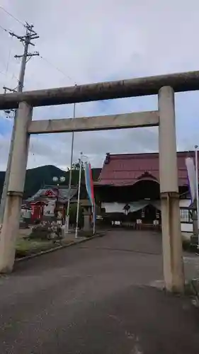 上田大神宮の鳥居