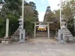 大鹿三宅神社の鳥居