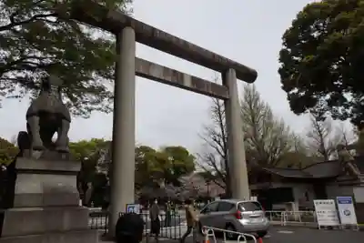 靖國神社の鳥居