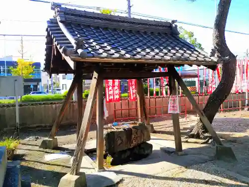 稲荷社（道徳稲荷神社）の手水舎
