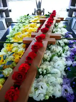 帯廣神社の手水舎