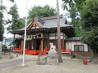 参上神社の本殿