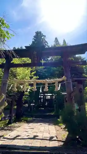 山家神社の鳥居