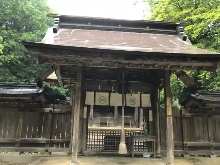若狭彦神社(上社)の本殿・本堂