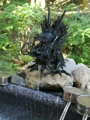 御岩神社の手水舎