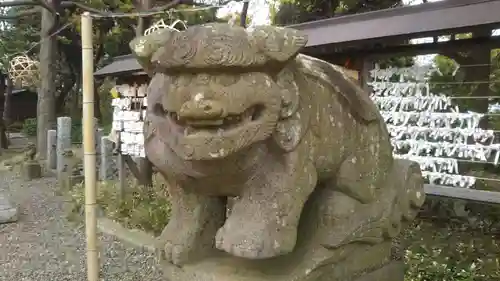 菊田神社の狛犬