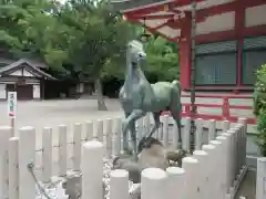 西宮神社の狛犬