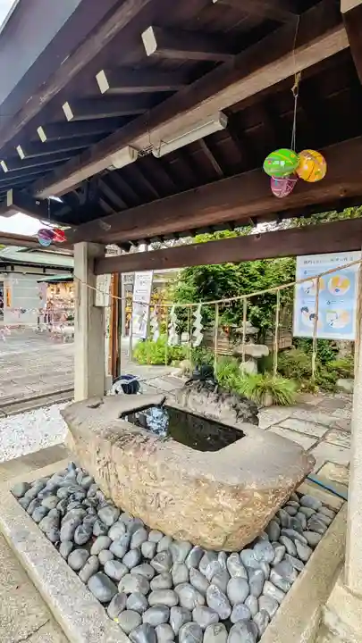 菊田神社の手水舎