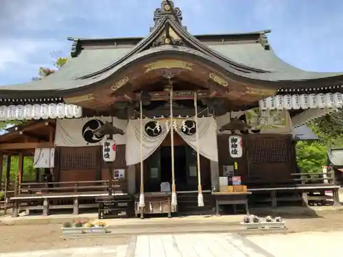 寒河江八幡宮の本殿