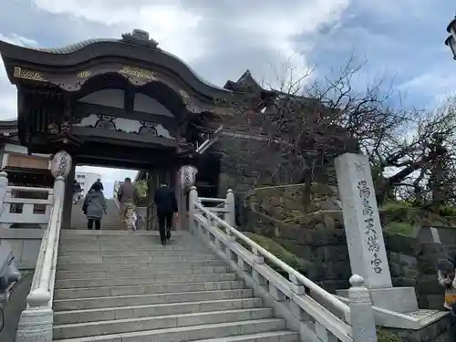 湯島天満宮の山門