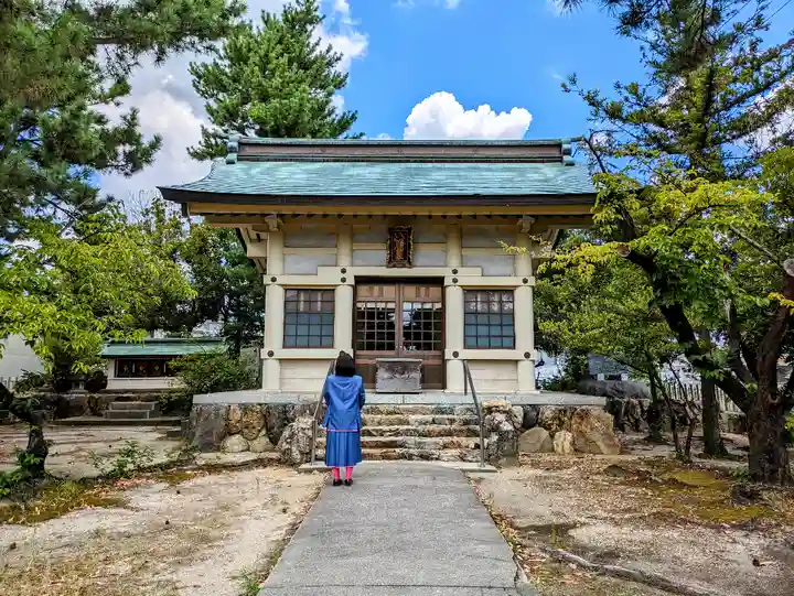 八幡社(中切町)の本殿・本堂