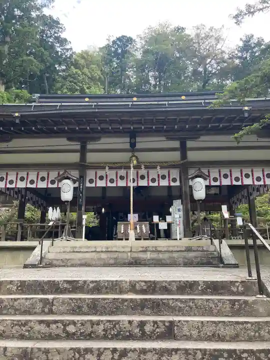 丹生川上神社(中社)の本殿・本堂