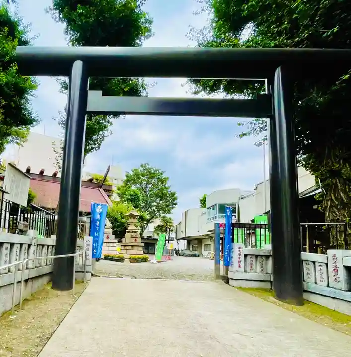 高円寺氷川神社の鳥居