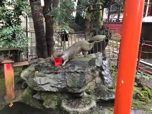 水稲荷神社の狛犬
